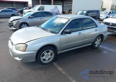 2005 Subaru Impreza 2.5Rs from USA, damaged, VIN JF1GD67525H513661